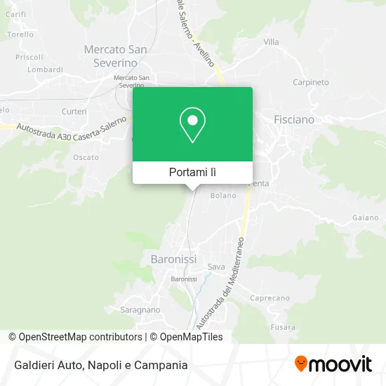 Mappa Galdieri Auto