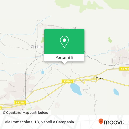 Mappa Via Immacolata, 18
