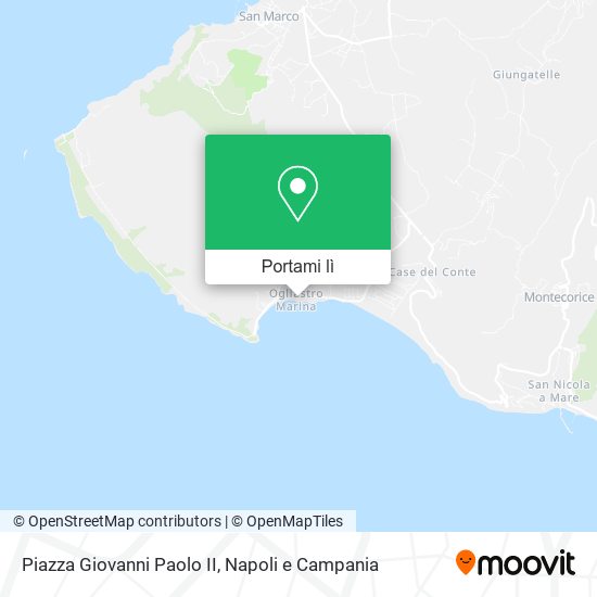 Mappa Piazza Giovanni Paolo II