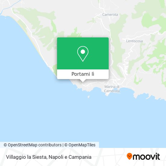 Mappa Villaggio la Siesta