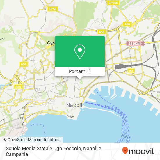 Mappa Scuola Media Statale Ugo Foscolo