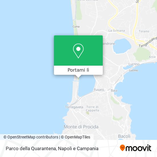 Mappa Parco della Quarantena