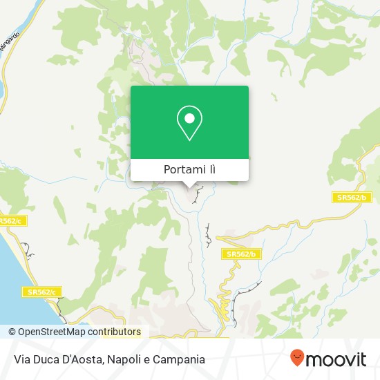 Mappa Via Duca D'Aosta