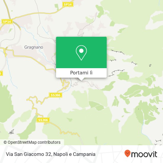 Mappa Via San Giacomo 32