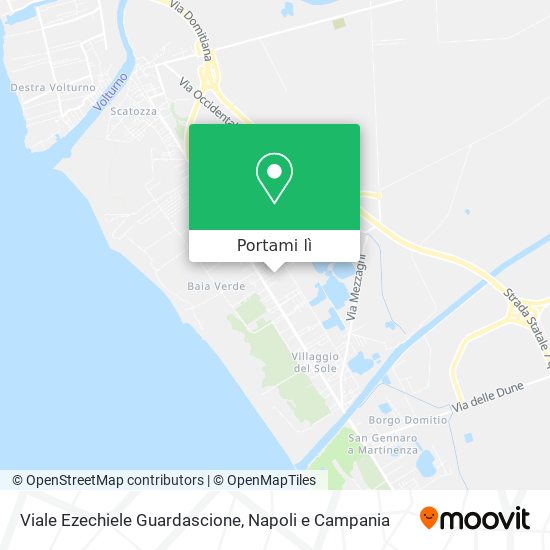 Mappa Viale Ezechiele Guardascione