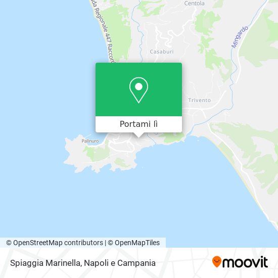 Mappa Spiaggia Marinella