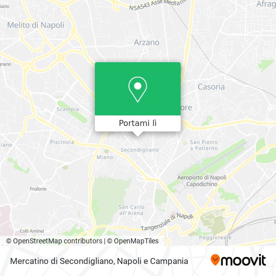 Mappa Mercatino di Secondigliano