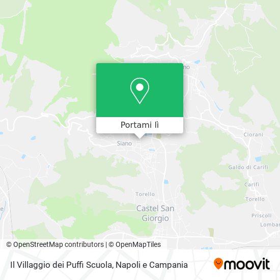 Mappa Il Villaggio dei Puffi Scuola