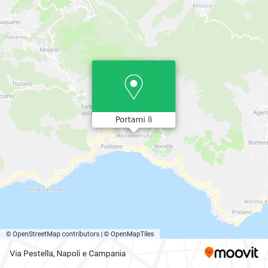Mappa Via Pestella