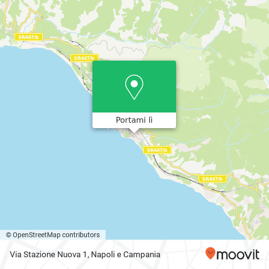 Mappa Via Stazione Nuova 1