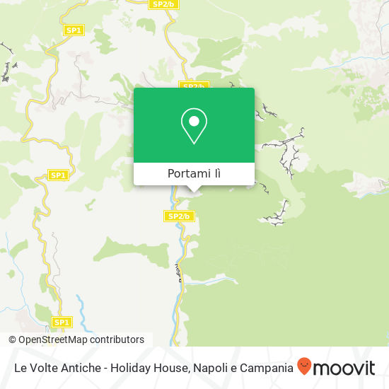 Mappa Le Volte Antiche - Holiday House