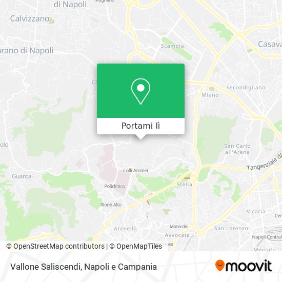 Mappa Vallone Saliscendi