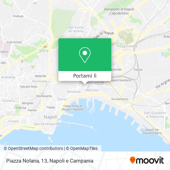 Mappa Piazza Nolana, 13