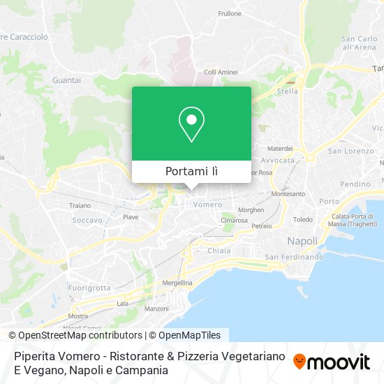 Mappa Piperita Vomero - Ristorante & Pizzeria Vegetariano E Vegano