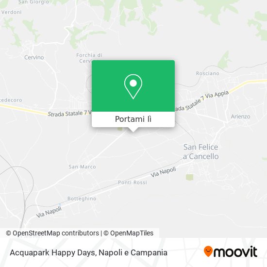 Mappa Acquapark Happy Days