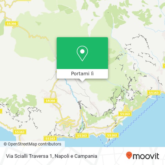 Mappa Via Scialli Traversa 1