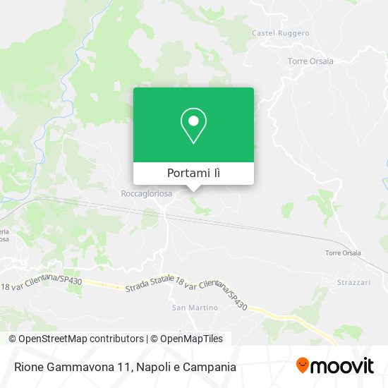 Mappa Rione Gammavona 11