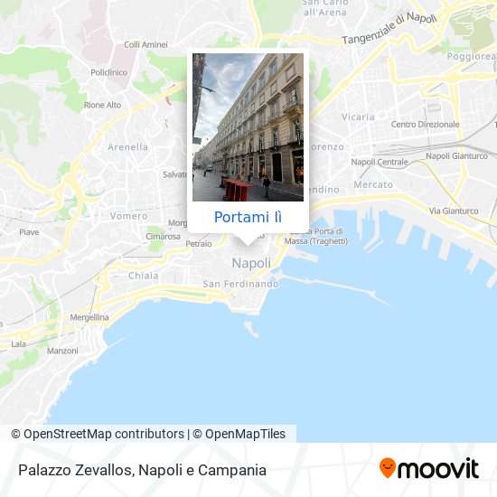 Mappa Palazzo Zevallos