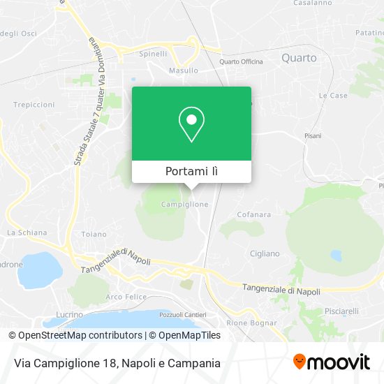 Mappa Via Campiglione 18