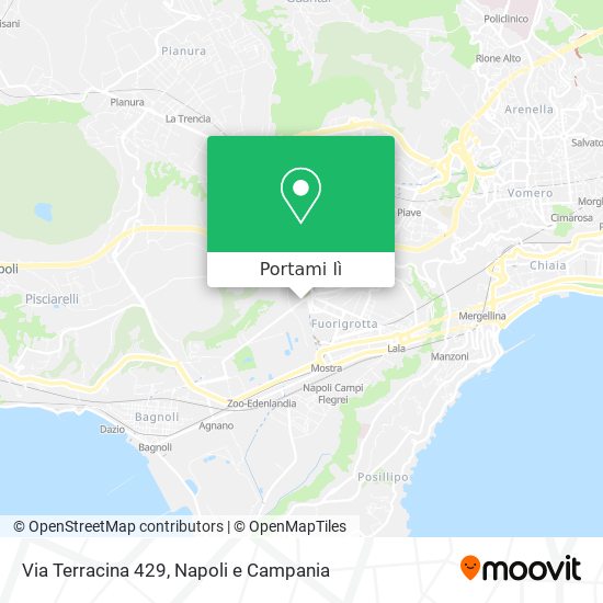 Mappa Via Terracina  429