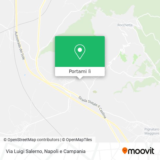 Mappa Via Luigi Salerno