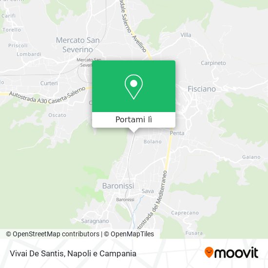 Mappa Vivai De Santis