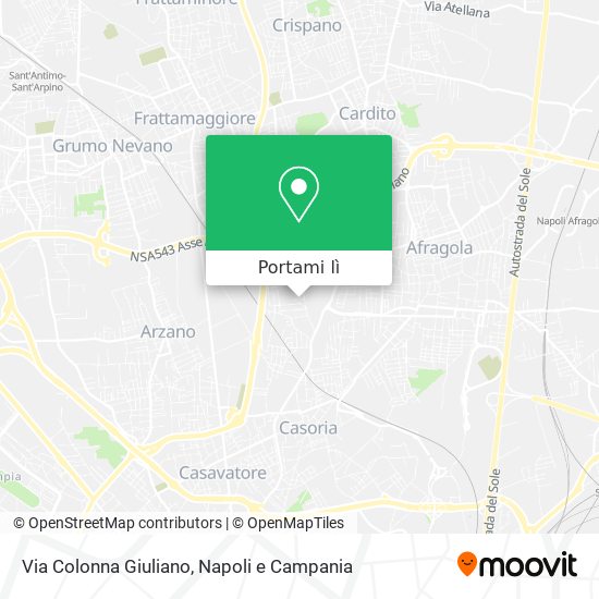 Mappa Via Colonna Giuliano