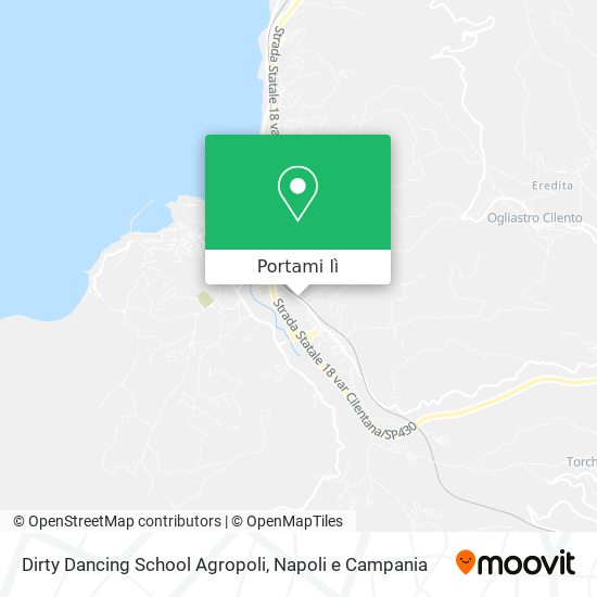 Mappa Dirty Dancing School Agropoli