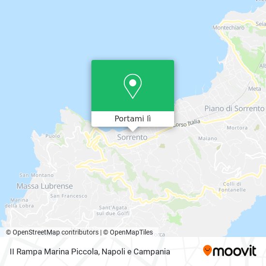 Mappa II Rampa Marina Piccola