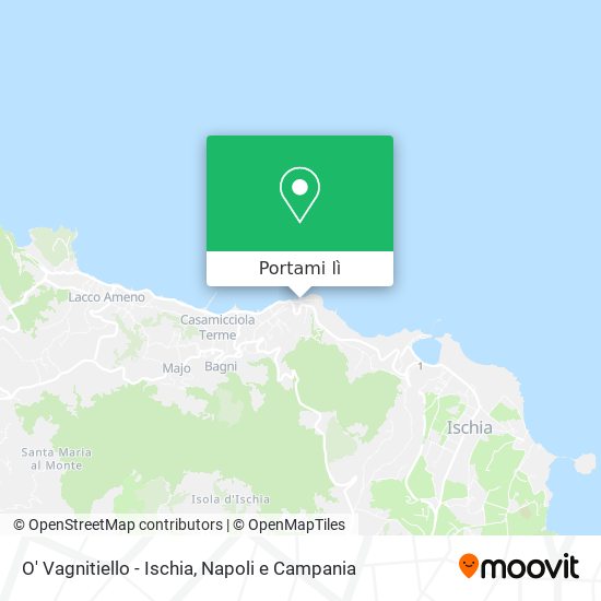Mappa O' Vagnitiello - Ischia