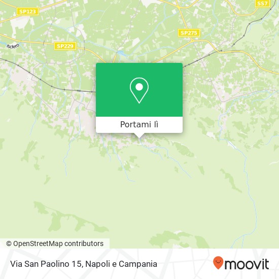Mappa Via San Paolino 15
