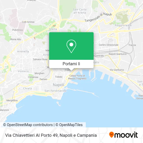 Mappa Via Chiavettieri Al Porto 49