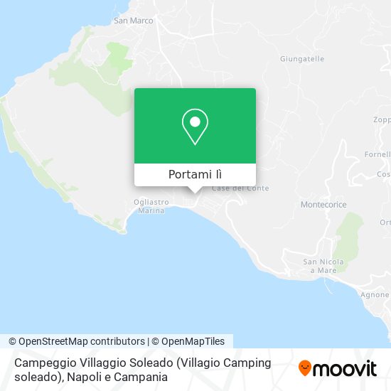 Mappa Campeggio Villaggio Soleado (Villagio Camping soleado)