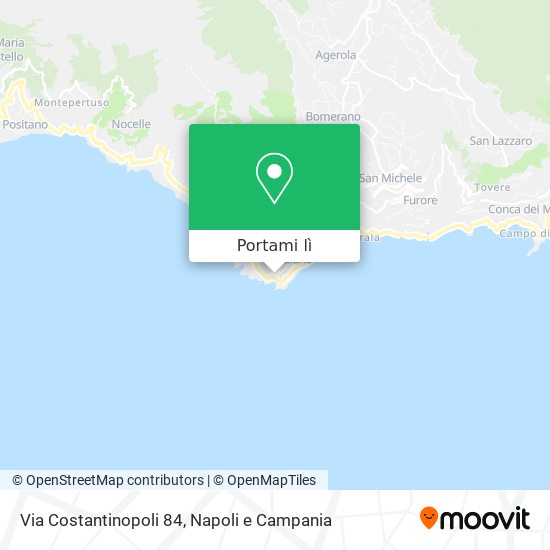 Mappa Via Costantinopoli 84