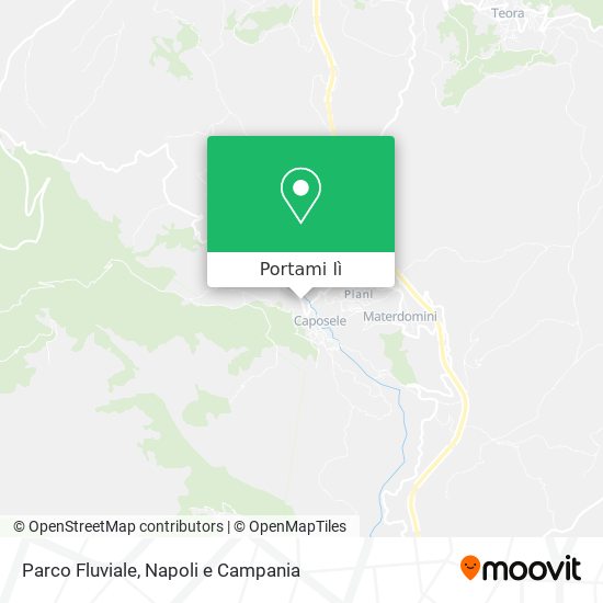 Mappa Parco Fluviale