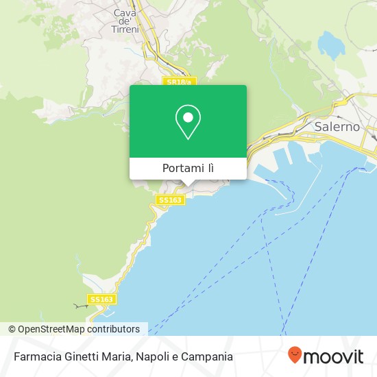 Mappa Farmacia Ginetti Maria