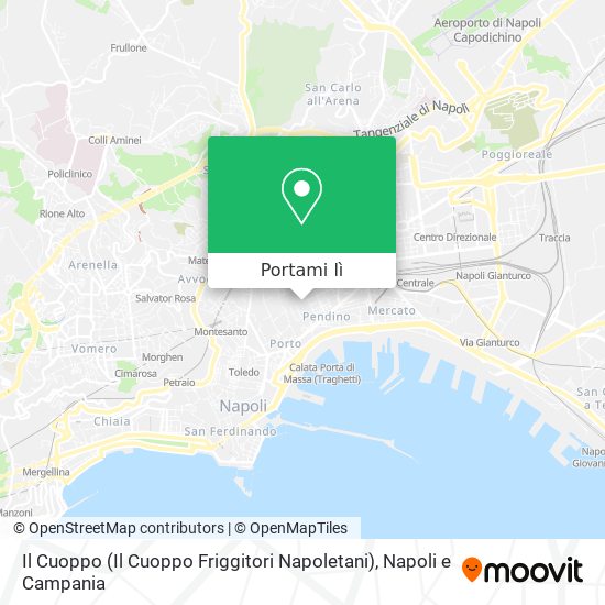 Mappa Il Cuoppo (Il Cuoppo Friggitori Napoletani)