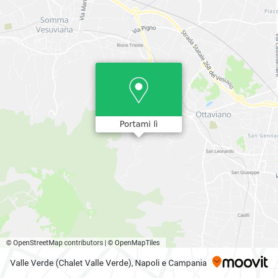 Mappa Valle Verde (Chalet Valle Verde)