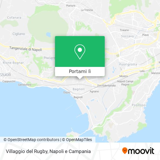 Mappa Villaggio del Rugby