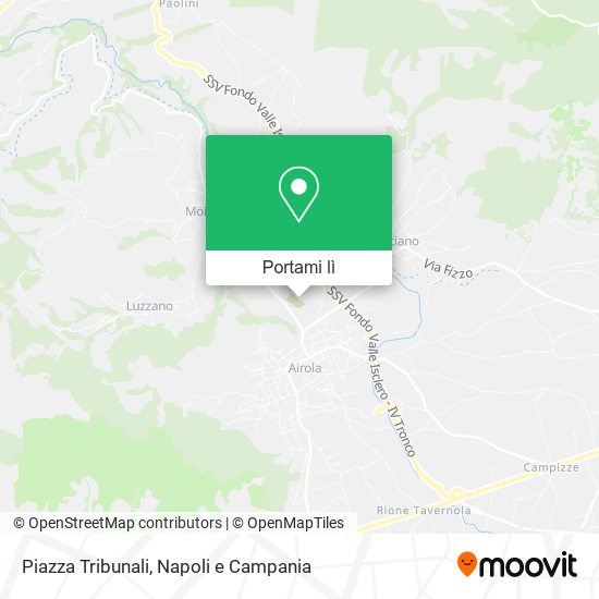 Mappa Piazza Tribunali