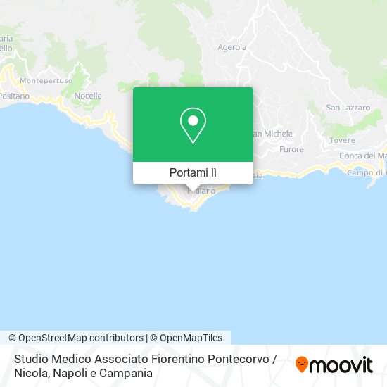Mappa Studio Medico Associato Fiorentino Pontecorvo / Nicola