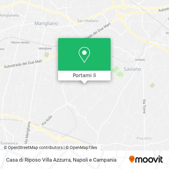 Mappa Casa di Riposo Villa Azzurra