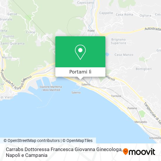 Mappa Carrabs Dottoressa Francesca Giovanna Ginecologa