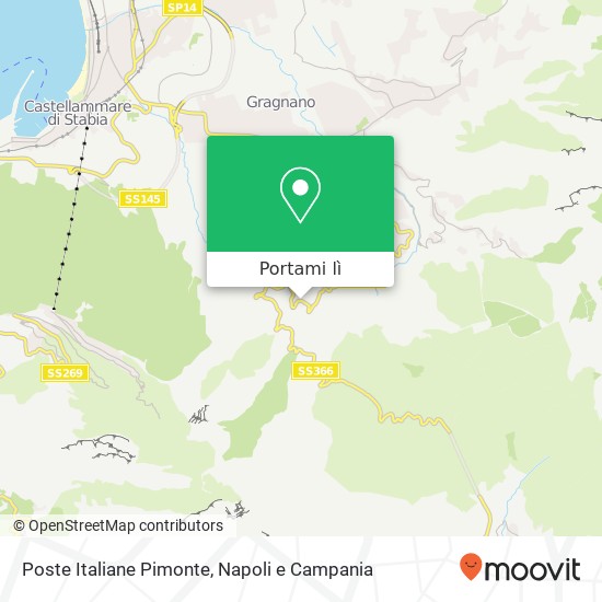 Mappa Poste Italiane Pimonte