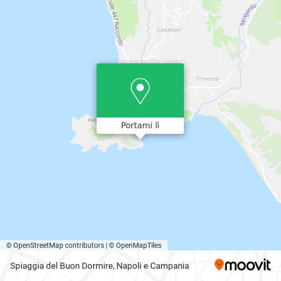 Mappa Spiaggia del Buon Dormire