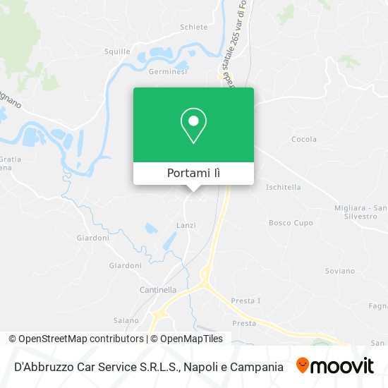 Mappa D'Abbruzzo Car Service S.R.L.S.