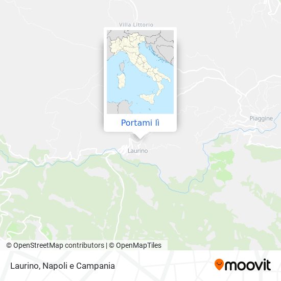 Mappa Laurino