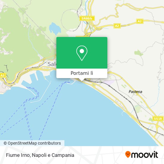 Mappa Fiume Irno