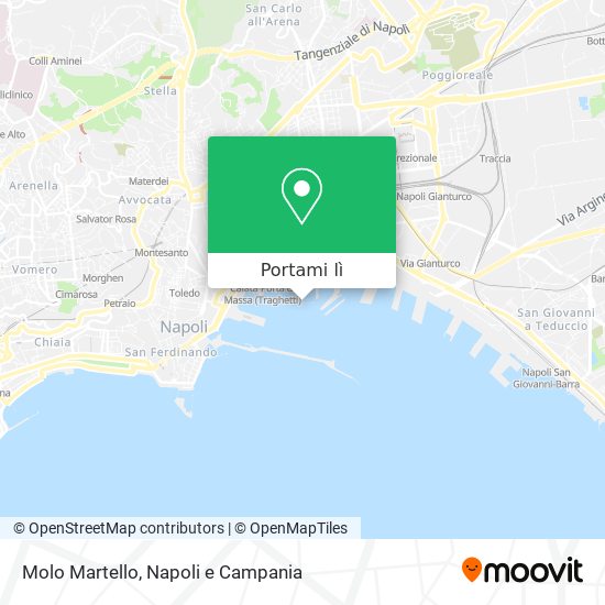 Mappa Molo Martello