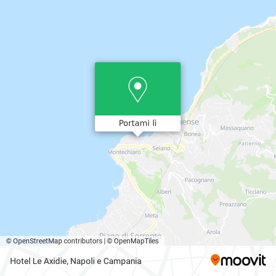 Mappa Hotel Le Axidie
